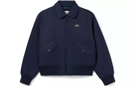 Куртка женская темно-синяя Lacoste
