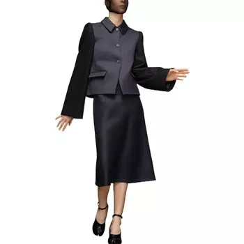 Куртка женская темно-синяя Maison Margiela