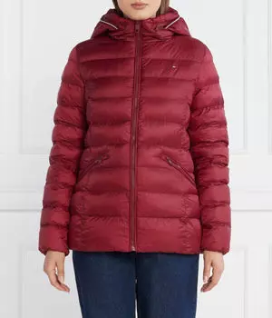 Куртка женская Tommy Hilfiger утепленная стеганая, бургундия