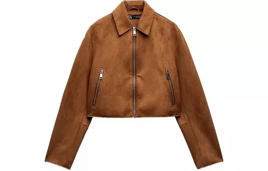 Куртка женская виски цвета Zara
