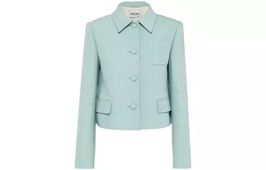 Куртка женская зеленая Miu Miu