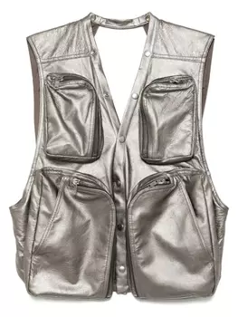 Куртка-жилет Cargo Rick Owens, серый