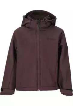 Куртка ZIGZAG Softshell "MANONE MELANGE WATERPROOF", с мягкой подкладкой из флиса, красный