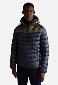 Куртка зимняя AERONS HOOD Napapijri, темно-синий
