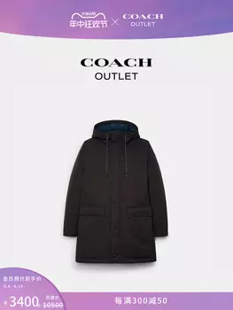 Куртка зимняя Coach Outlet мужская, черный