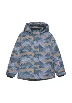Куртка зимняя Coski Aop Color Kids, цвет turbulence