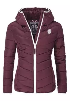 Куртка зимняя Elva Navahoo, цвет burgundy