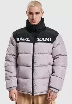 Куртка зимняя KM-JK012-010-10 KK RETRO ESSENTIAL PUFFER Karl Kani, светло-серый