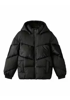 Куртка зимняя Nkfmille Puffer Block Foil Noos Name it, черный