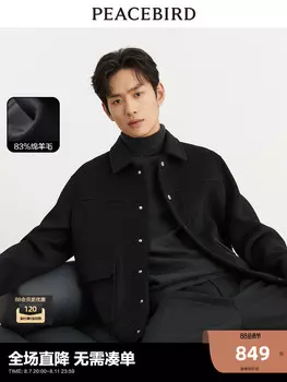 Куртка зимняя Peacebird мужская, черный