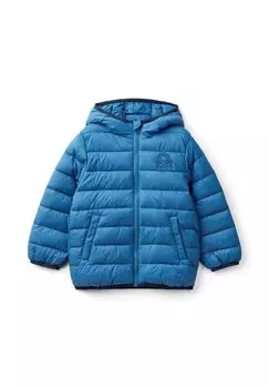 Куртка зимняя RAIN DEFENDER United Colors of Benetton, цвет blue