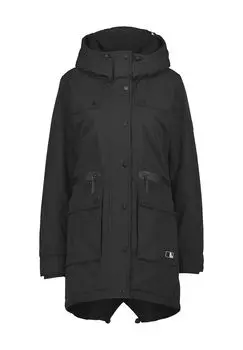 Куртка зимняя ШарлоттаАК А, капюшон, воротник-стойка, женская ALIFE AND KICKIN, цвет Moonless