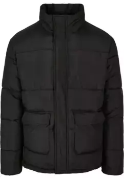Куртка зимняя URBAN CLASSICS " Urban Classics Men's Short Puffer Jacket" (1 шт.), без капюшона, черный