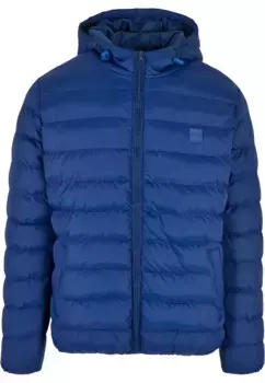 Куртка зимняя URBAN CLASSICS " Urban Classics Men's Basic Bubble Jacket" (1 шт.), с капюшоном, синий