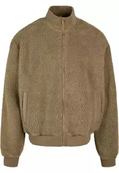 Куртка зимняя URBAN CLASSICS " Urban Classics Men's Boxy Sherpa Jacket" (1 шт.), без капюшона, цвет Tiniolive