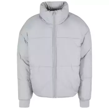 Куртка зимняя URBAN CLASSICS " Urban Classics Men's Short Big Puffer Jacket" (1 шт.), без капюшона, цвет Lightasphalt