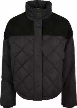 Куртка зимняя URBAN CLASSICS " Urban Classics Women" (1 шт.), без капюшона, черный