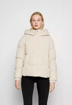 Куртка зимняя Vero Moda VMNOE SHORT COADED JACKET, цвет oatmeal