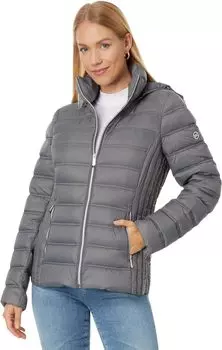 Куртка Zip Front Short Packable M823157Q68 MICHAEL Michael Kors, цвет Malachite