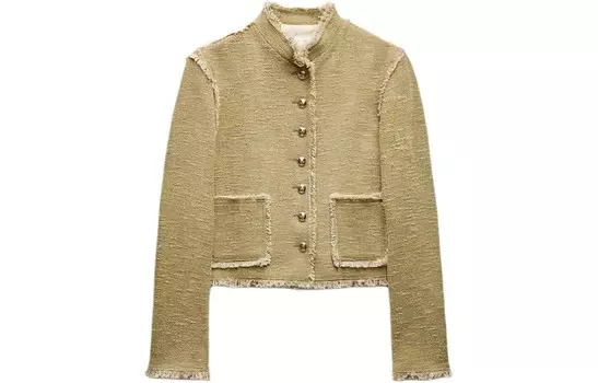 Куртка ZW Series женская светло-хаки Zara