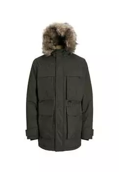 Куртка Звездная парка Jack & Jones, зеленый