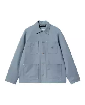 Куртки и блейзеры Замшевое пальто Мичиган Carhartt WIP, серый