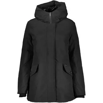 Куртки и женские пальто Woolrich Cotton, черный