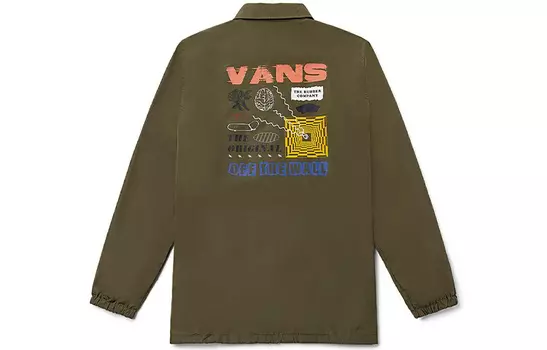 Куртки унисекс Vans, цвет Army Green