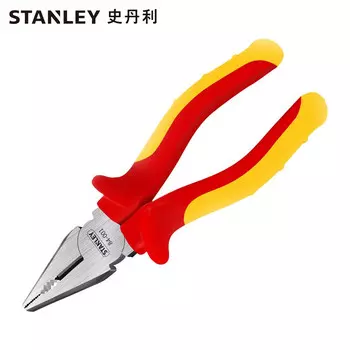 Кусачки для изолированной проволоки Stanley FatMax, 7-дюймовые многофункциональные плоскогубцы для ремонта электрики, плоскогубцы для электрика, кусачки для проволоки 84-001-23