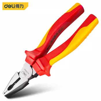 Кусачки для проволоки Deli DL512007 изолированные и трудосберегающие кусачки 7 дюймов