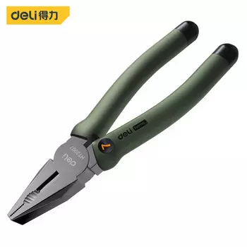 Кусачки для проволоки серии Deli Home, 7-дюймовые трудозатратные тиски из хромованадиевой стали, плоскогубцы, зажимные кусачки HT2007L