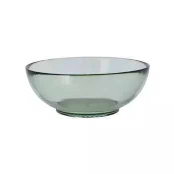 Kusintha - Миска стеклянная зеленая d: 20 см / высота: 10,5 см Bitz, зеленый/прозрачный