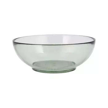 Kusintha - Салатница стеклянная зеленая d: 24 см / высота: 9 см Bitz, зеленый/прозрачный