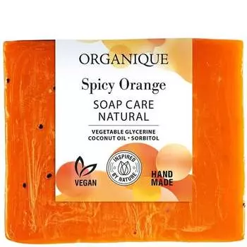 Кусковое мыло "Пряный апельсин", 100 г Organique