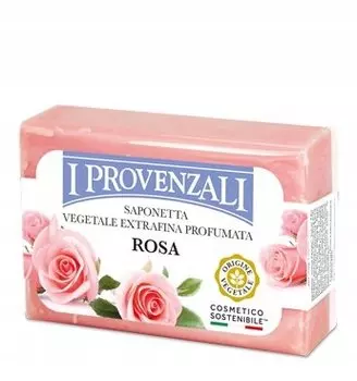 Кусковое мыло "Роза", 100г I Provenzali