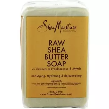 Кусковое мыло с сырым маслом ши, 235 мл, Shea Moisture