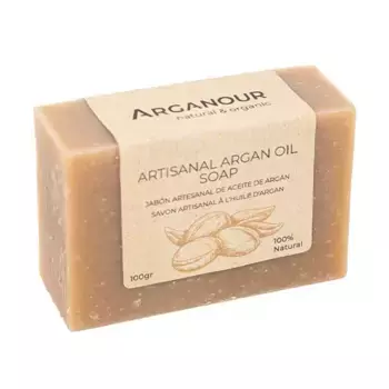 Кусок мыла Artisanal Argan Oil Soap Arganour, 100 g