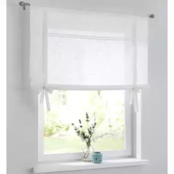 Кутти-завязка-гардина «Вики», (1 шт.), завязка-гардина хлопок, тонкая вышивка, ленты для сборки Kutti, цвет offwhite