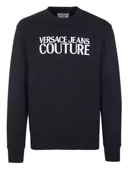 Кутюрный свитер Versace Jeans, черный