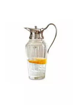 Кувшин Braux прозрачный/серебро Loberon, прозрачный/серебристый