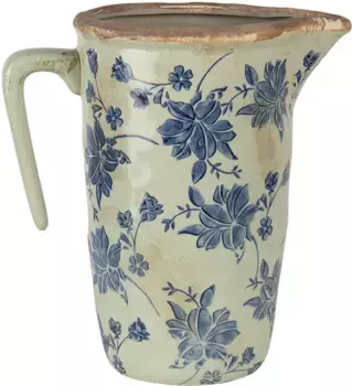 Кувшин Clayre&Eef, синий