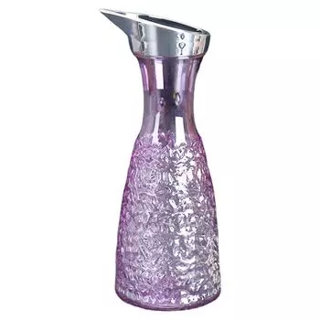 Кувшины для сока большой емкости на 1000 мл, устойчивые к высоким температурам, с резервуаром для воды, устойчивым к высоким температурам, для домашнего использования-фиолетовыйРазмер: 1000 мл Hameb