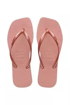 КВАДРАТНЫЕ шлепанцы Havaianas, розовый