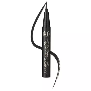 KVD Beauty Mini Tattoo Liner Vegan Водостойкая жидкая подводка для глаз, цвет Trooper Black