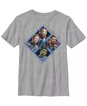 Квадратная детская футболка Marvel Avengers: Endgame Hero для мальчиков Fifth Sun