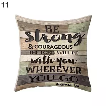 Квадратная наволочка с надписью, чехол для подушки, диван, украшение для дома и офиса-11 # Stuttg