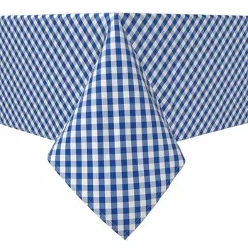 Квадратная скатерть, 100% хлопок, 60х60", клетка 26