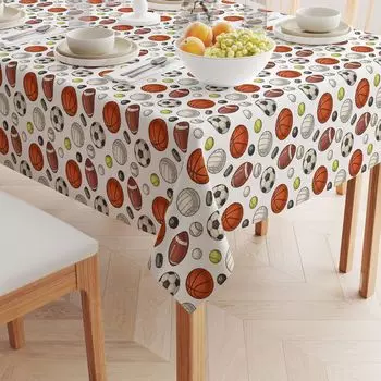 Квадратная скатерть, 100% полиэстер, 60х60 дюймов, легкая атлетика