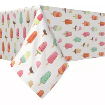 Квадратная скатерть, 100% полиэстер, 70x70 дюймов, Sweet Summer Treats