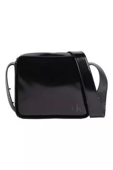 Квадратная сумка Block из лакированной кожи Calvin Klein Jeans, черный